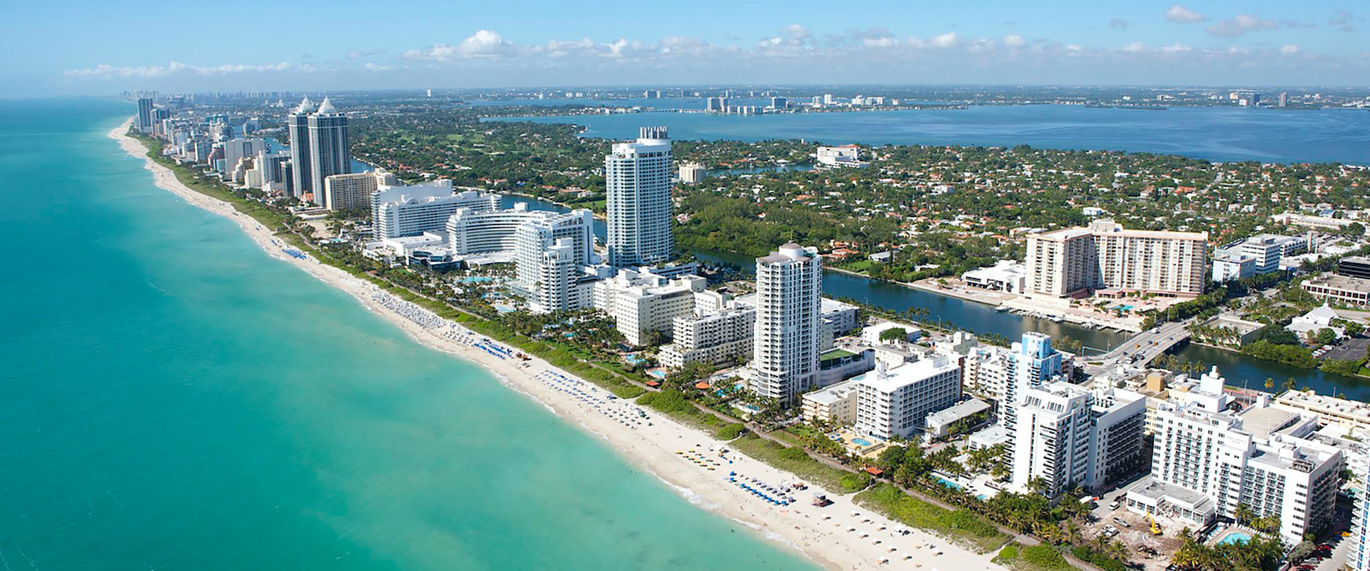 Miami coastline