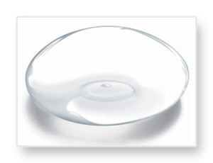 Silicone gel breast implant